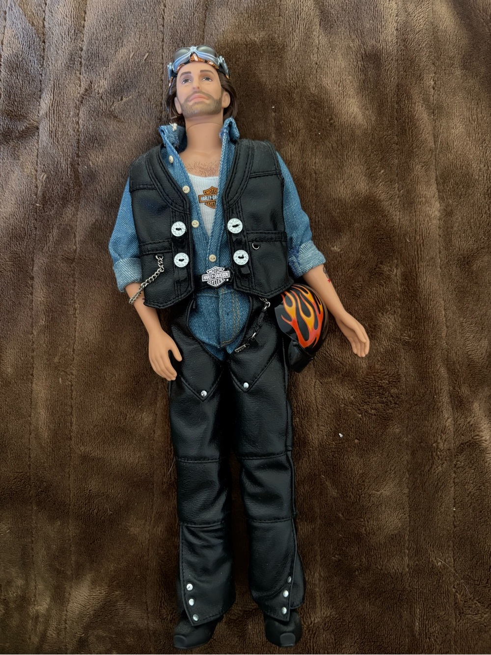 barbie harley davidson ken doll